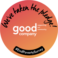 We've taken the pledge! Good company supporting our community to end poverty in Surrey.