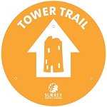 graphic of tower trail walk signage