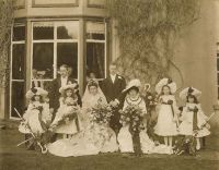 Old wedding photograph - family history