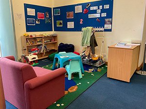 Children's play area at Surrey History Centre