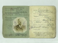 Lucean Arthur Headen National Identity card 1931