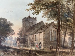 St Margaret's Church, Ockley, c1830s, 9043/2/23/2