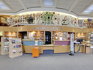 Surrey History Centre foyer