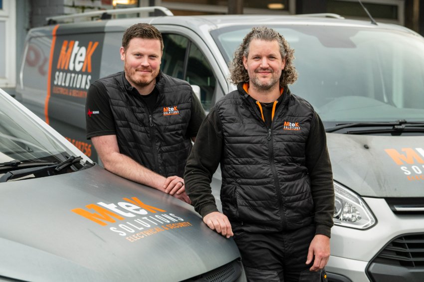 MTeK Solutions Co-Founders, Kieran Tuck and Michael Slatcher